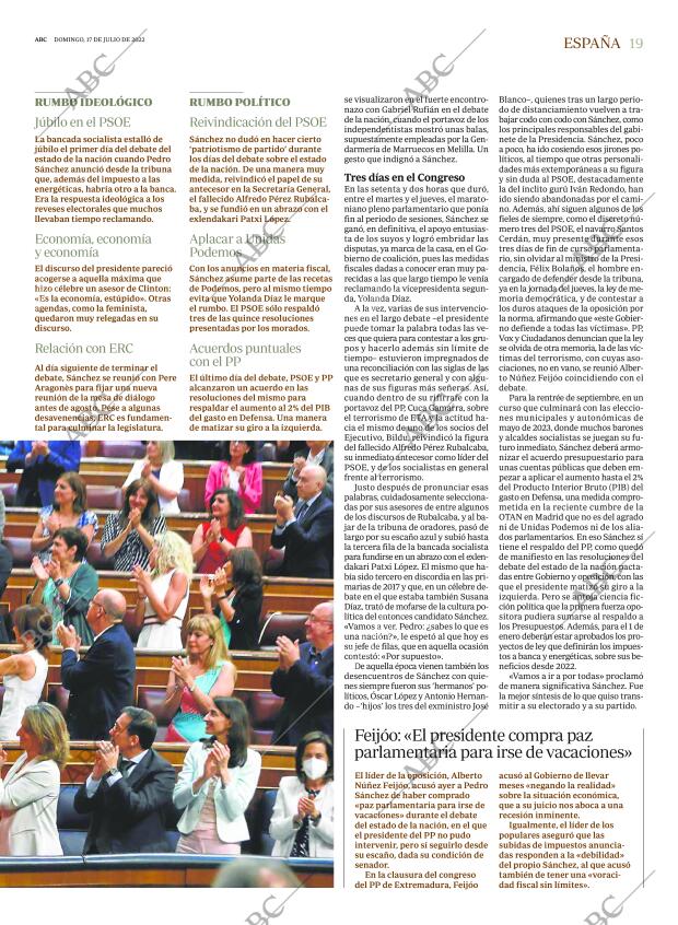 ABC MADRID 17-07-2022 página 19