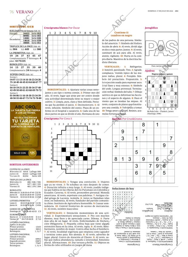 ABC MADRID 17-07-2022 página 76