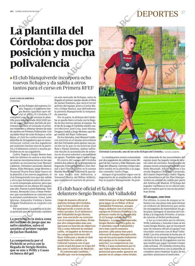 ABC CORDOBA 18-07-2022 página 47