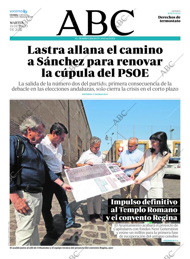 ABC CORDOBA 19-07-2022 página 1