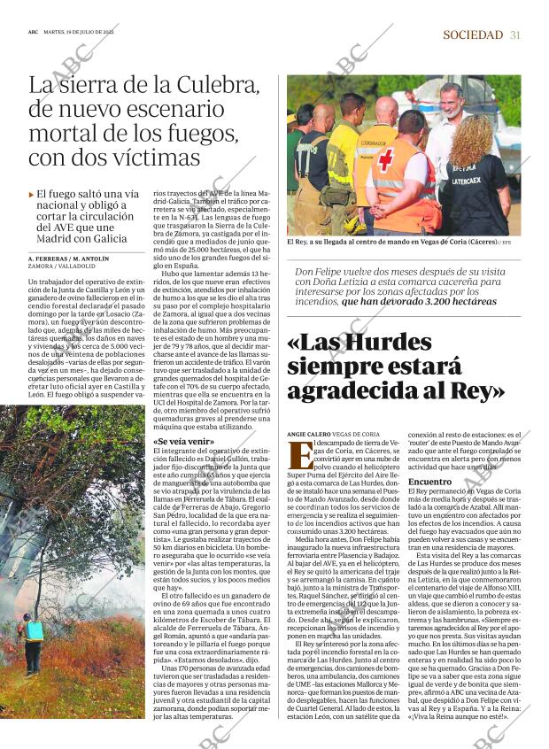 ABC MADRID 19-07-2022 página 31
