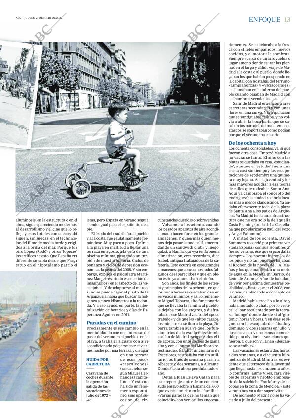 ABC MADRID 21-07-2022 página 13