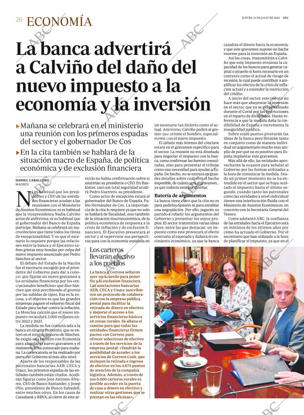 ABC MADRID 21-07-2022 página 26