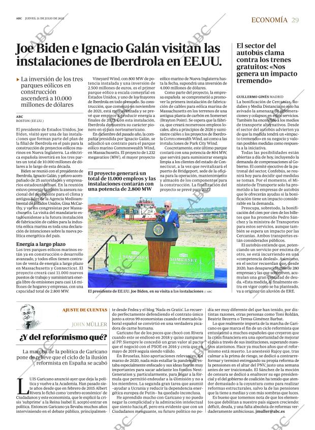 ABC MADRID 21-07-2022 página 29