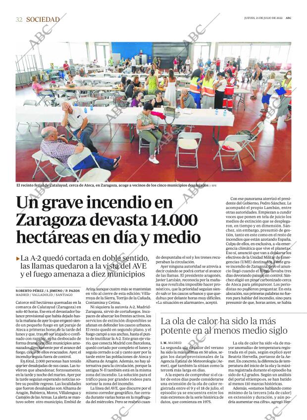 ABC MADRID 21-07-2022 página 32