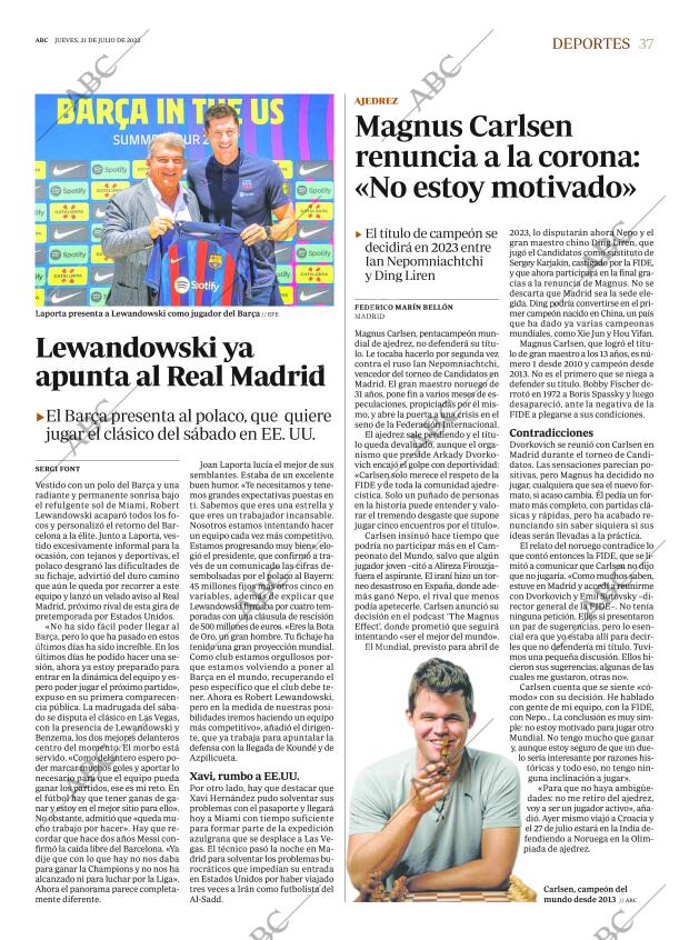 ABC MADRID 21-07-2022 página 37