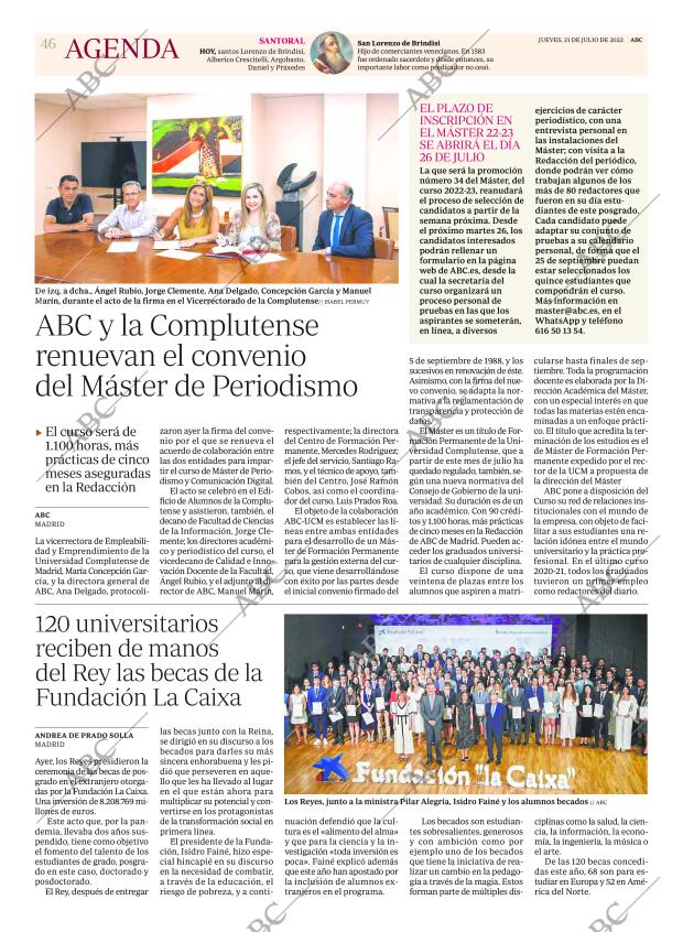ABC MADRID 21-07-2022 página 46