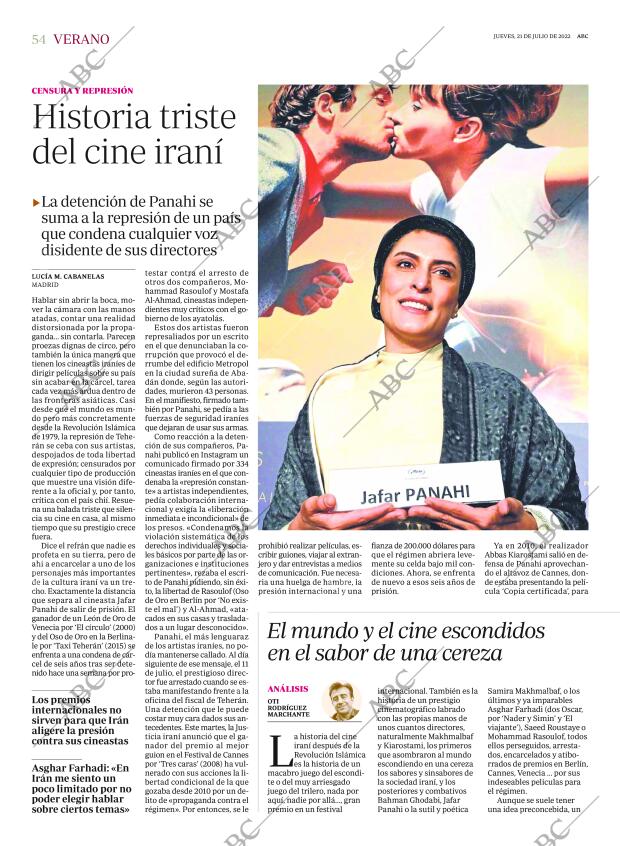 ABC MADRID 21-07-2022 página 54