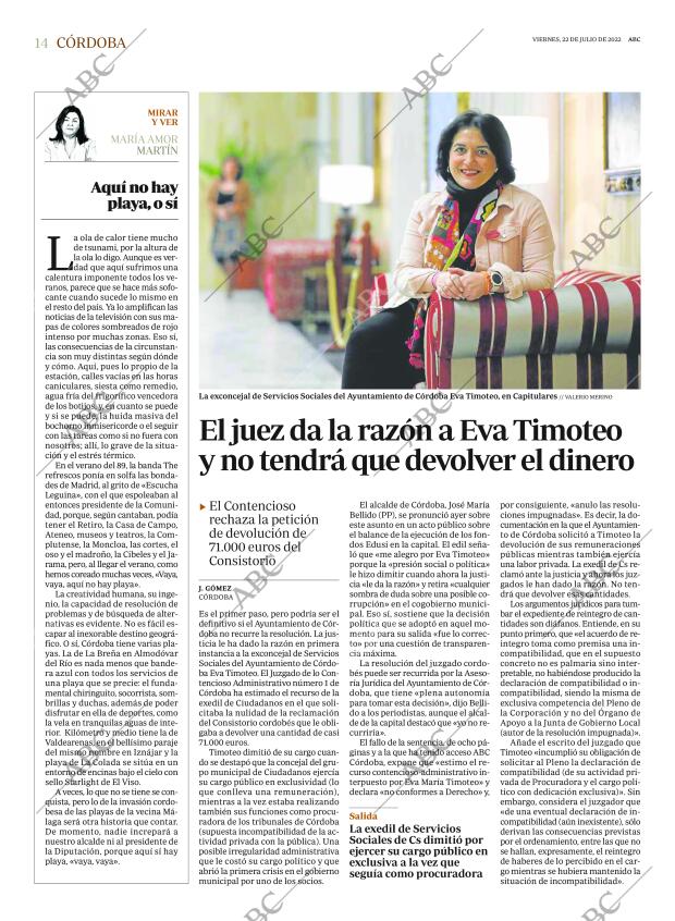 ABC CORDOBA 22-07-2022 página 14