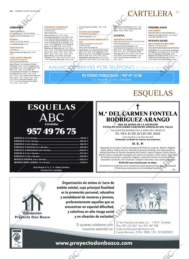 ABC CORDOBA 22-07-2022 página 45