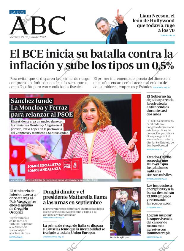 ABC MADRID 22-07-2022 página 2