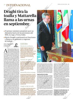 ABC MADRID 22-07-2022 página 20