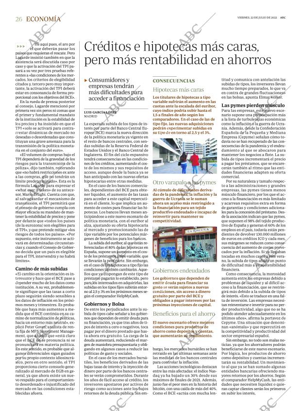 ABC MADRID 22-07-2022 página 26
