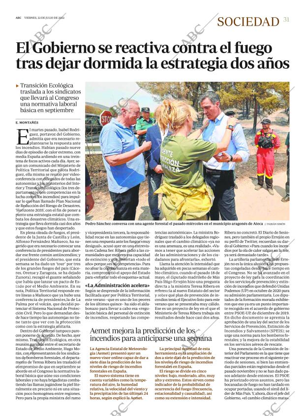 ABC MADRID 22-07-2022 página 31