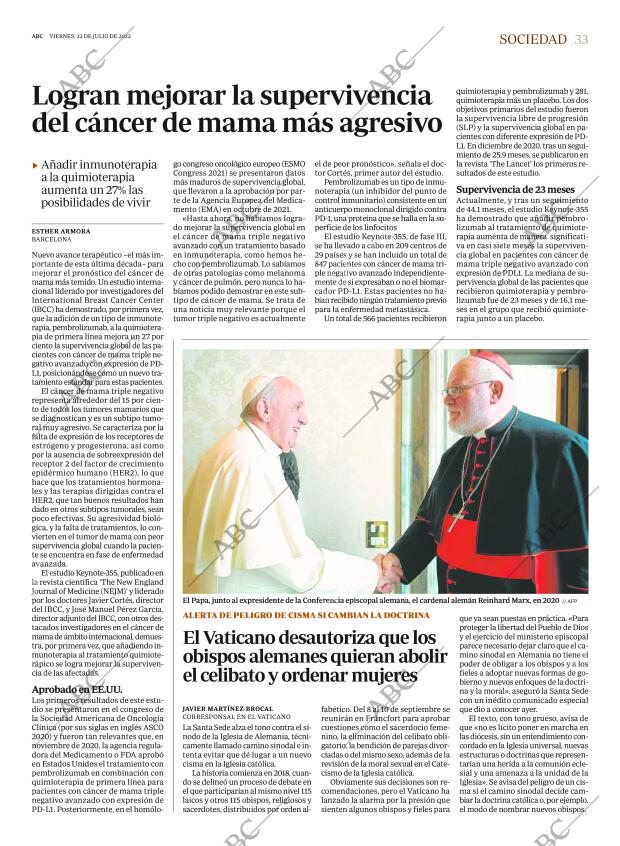 ABC MADRID 22-07-2022 página 33