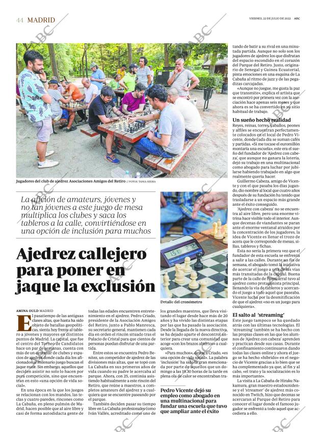 ABC MADRID 22-07-2022 página 44