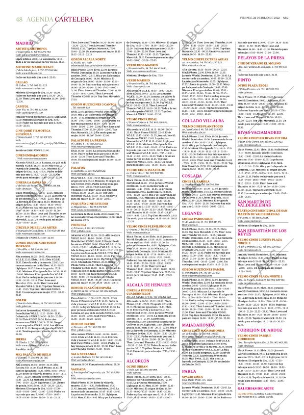 ABC MADRID 22-07-2022 página 48