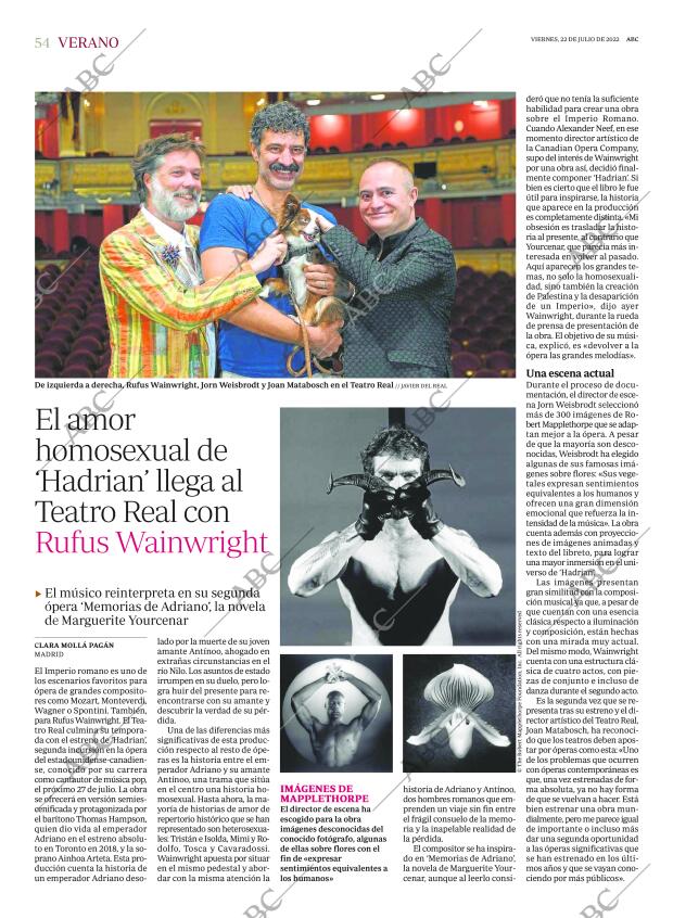 ABC MADRID 22-07-2022 página 54