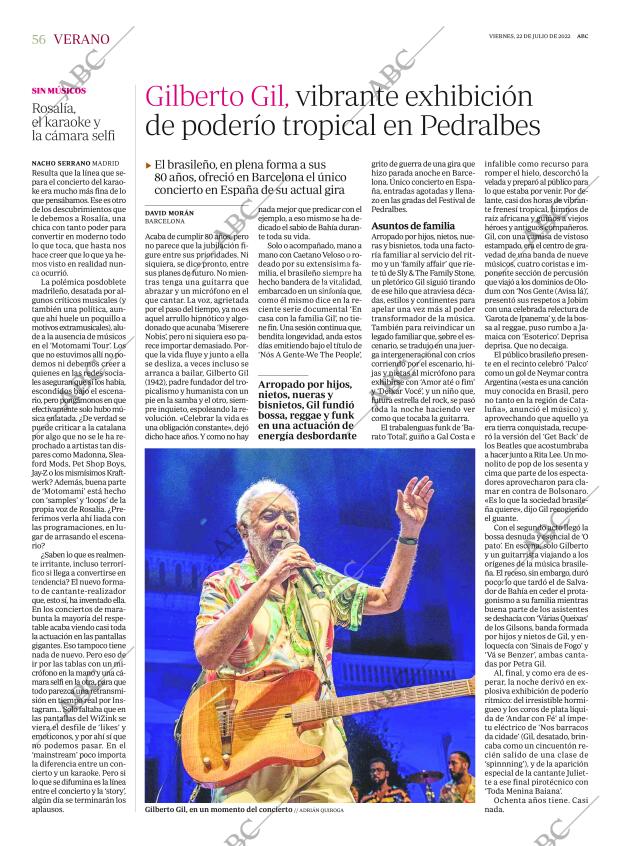 ABC MADRID 22-07-2022 página 56