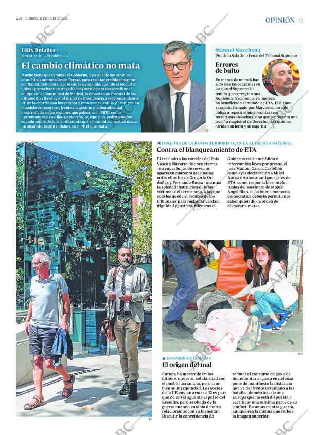ABC MADRID 22-07-2022 página 9