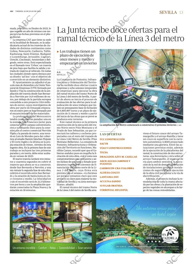 ABC SEVILLA 22-07-2022 página 13