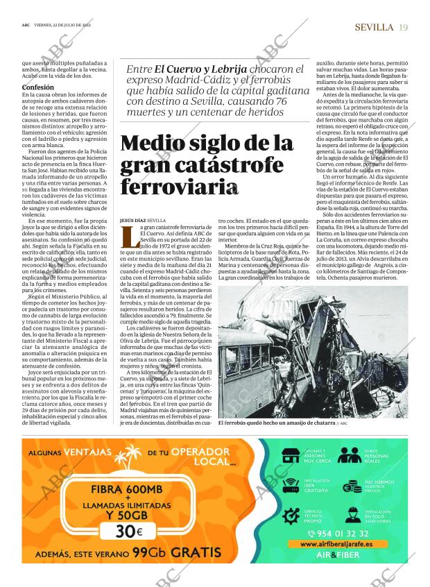 ABC SEVILLA 22-07-2022 página 19