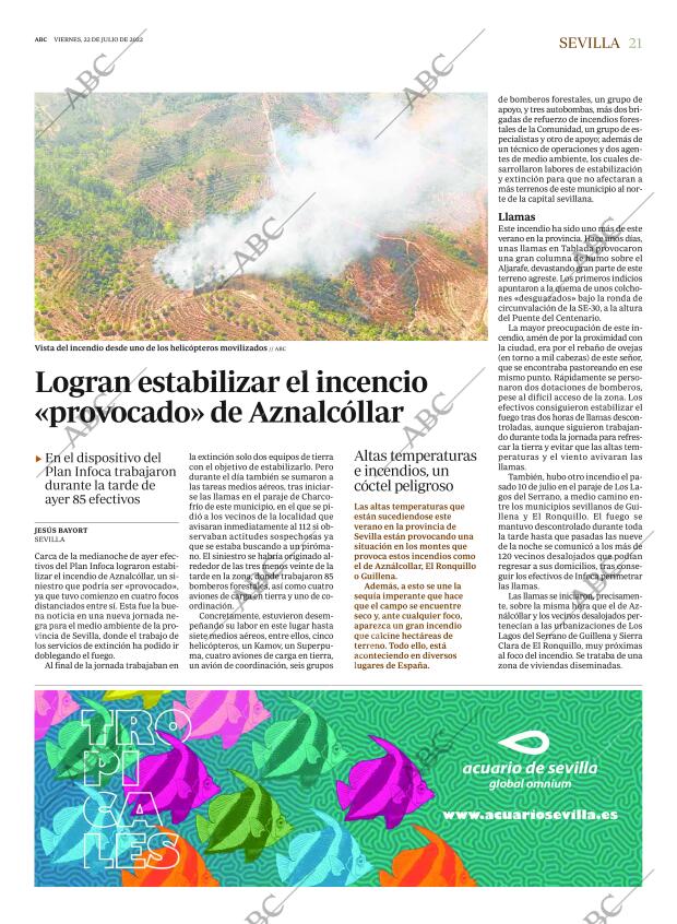 ABC SEVILLA 22-07-2022 página 21