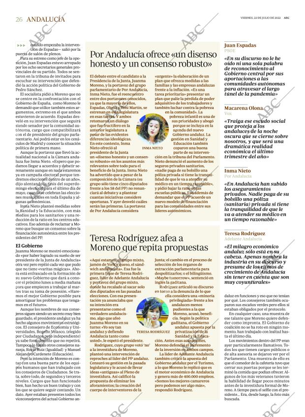 ABC SEVILLA 22-07-2022 página 26