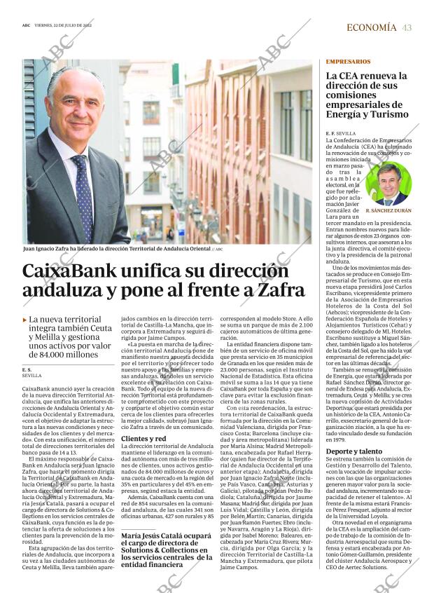 ABC SEVILLA 22-07-2022 página 43