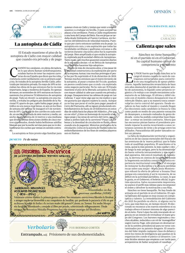 ABC SEVILLA 22-07-2022 página 5