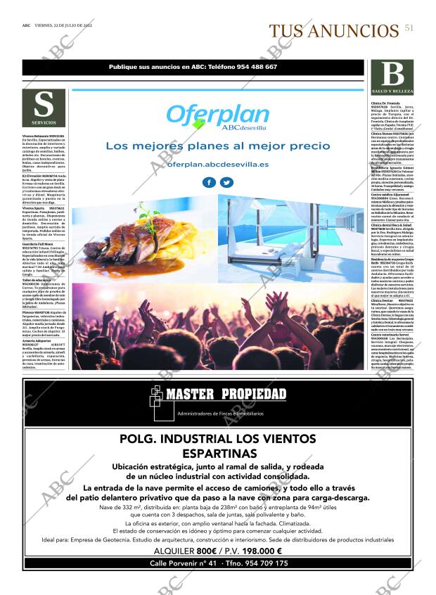 ABC SEVILLA 22-07-2022 página 51