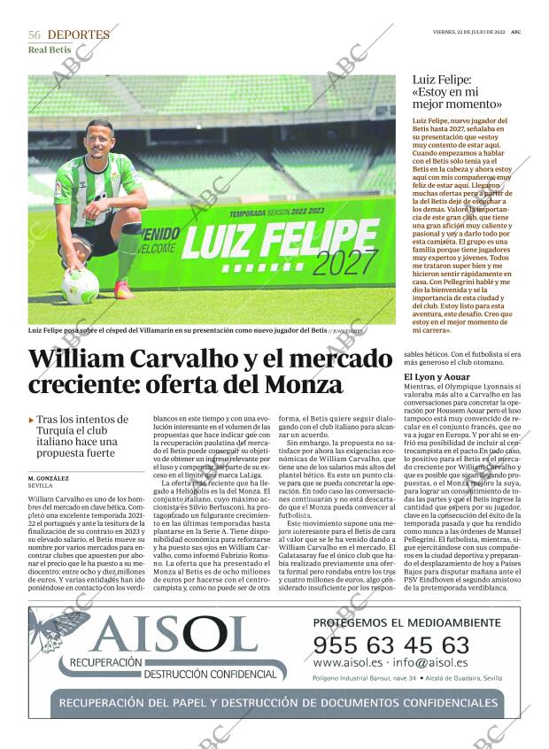ABC SEVILLA 22-07-2022 página 56