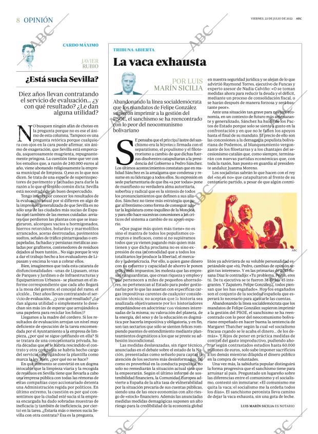 ABC SEVILLA 22-07-2022 página 8