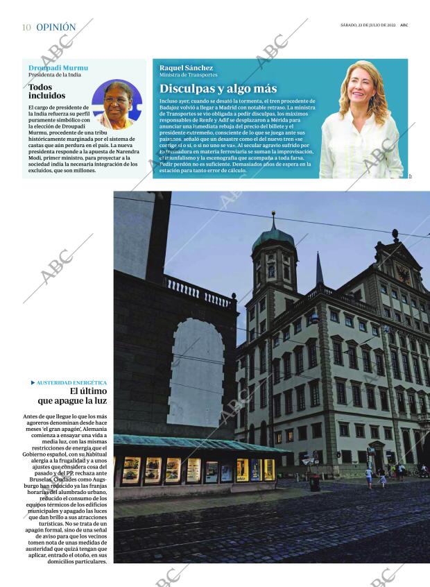 ABC MADRID 23-07-2022 página 10