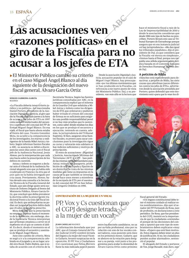 ABC MADRID 23-07-2022 página 18