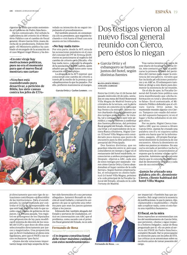 ABC MADRID 23-07-2022 página 19