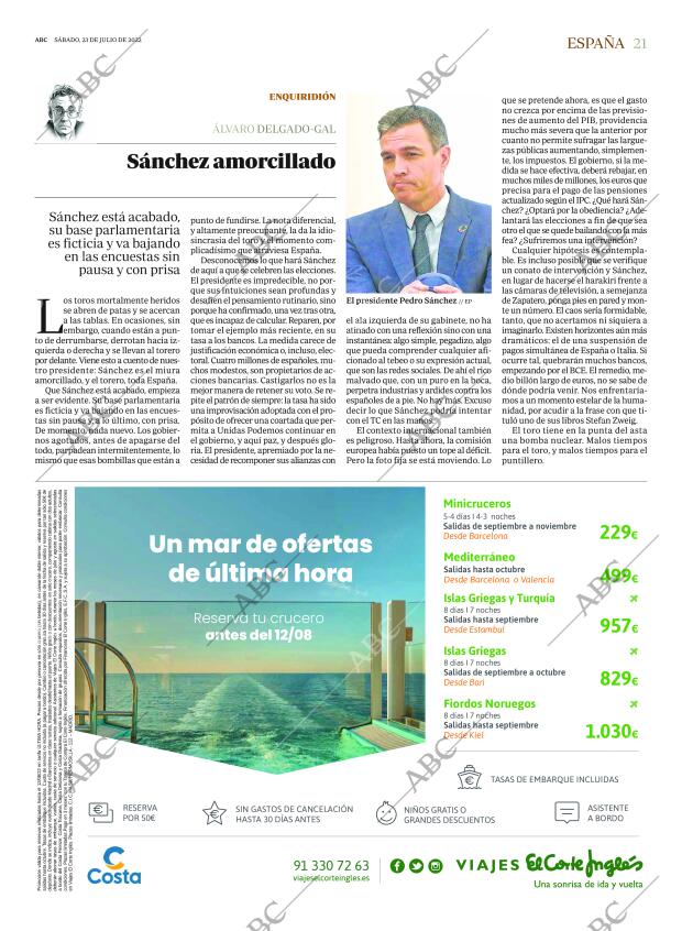 ABC MADRID 23-07-2022 página 21