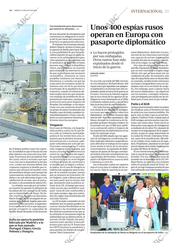ABC MADRID 23-07-2022 página 25