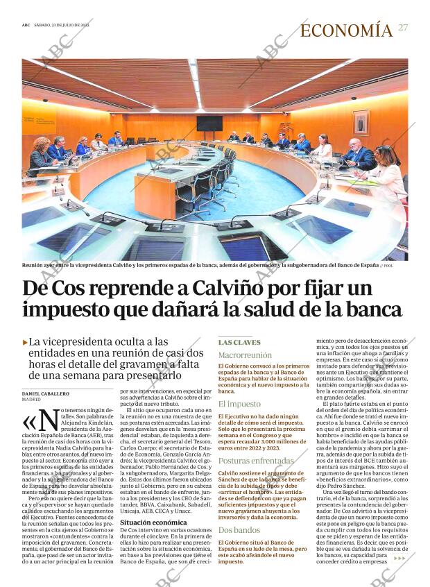 ABC MADRID 23-07-2022 página 27
