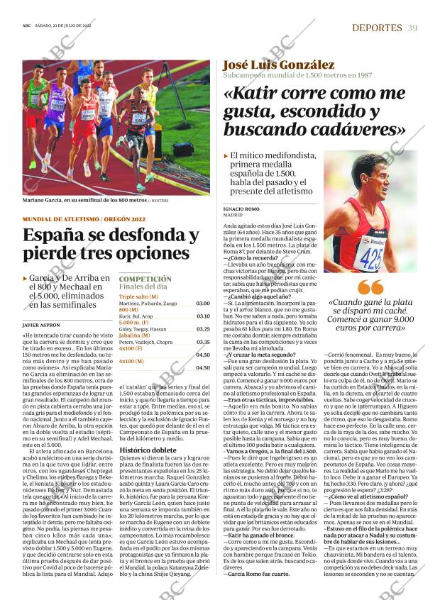 ABC MADRID 23-07-2022 página 39