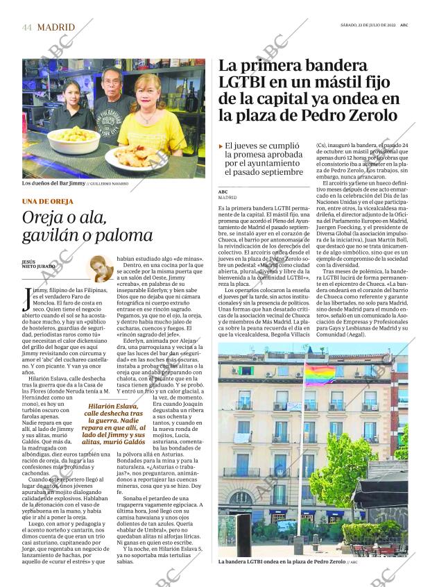 ABC MADRID 23-07-2022 página 44
