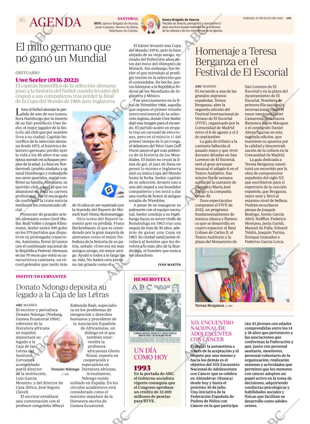 ABC MADRID 23-07-2022 página 46