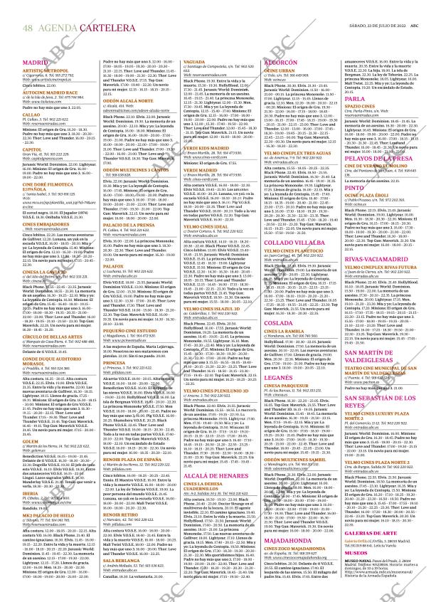 ABC MADRID 23-07-2022 página 48