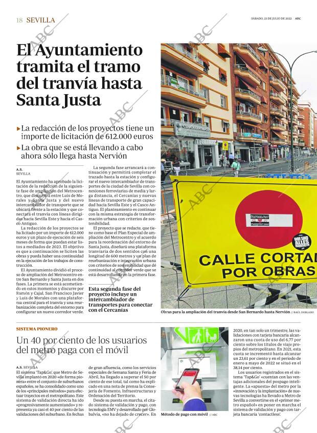 ABC SEVILLA 23-07-2022 página 18