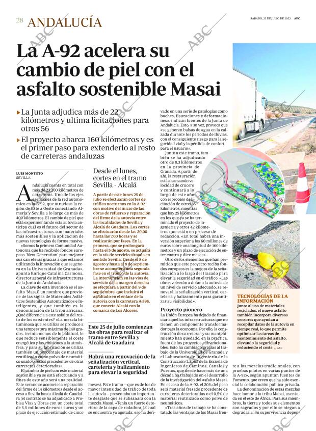 ABC SEVILLA 23-07-2022 página 28