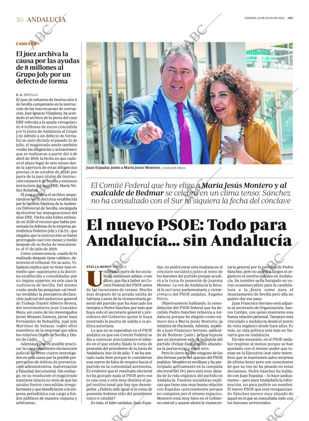 ABC SEVILLA 23-07-2022 página 30