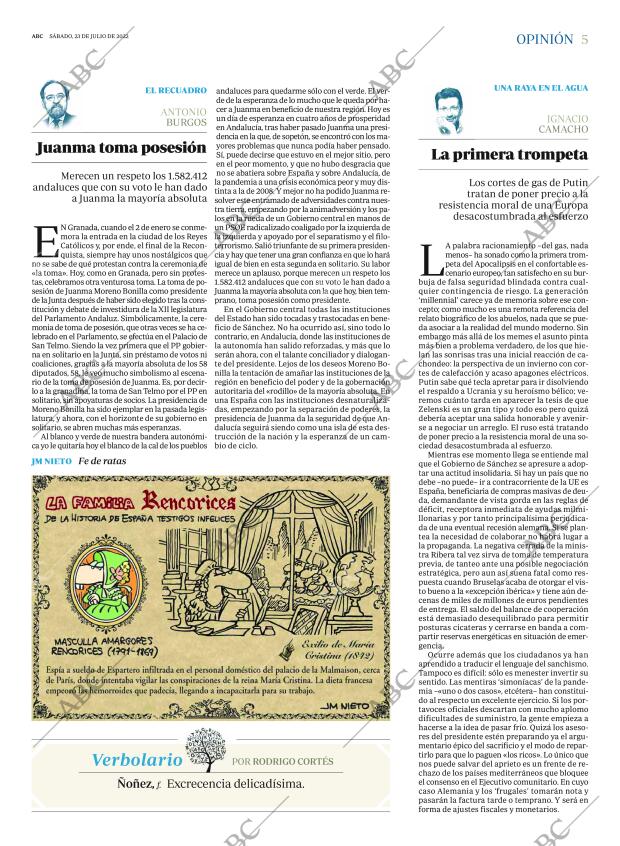 ABC SEVILLA 23-07-2022 página 5