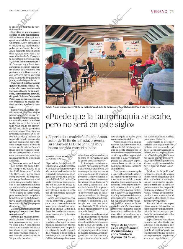 ABC SEVILLA 23-07-2022 página 75