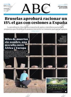 ABC MADRID 26-07-2022 página 1