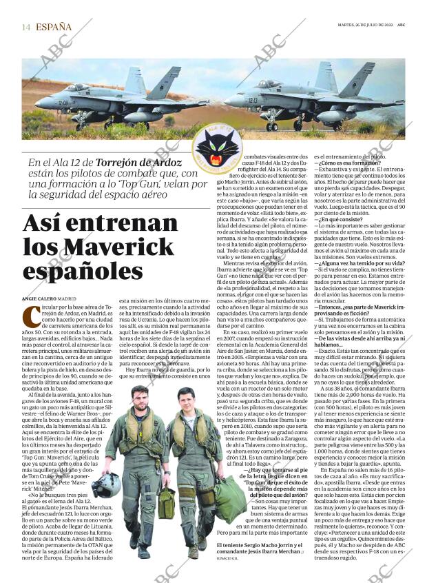 ABC MADRID 26-07-2022 página 14